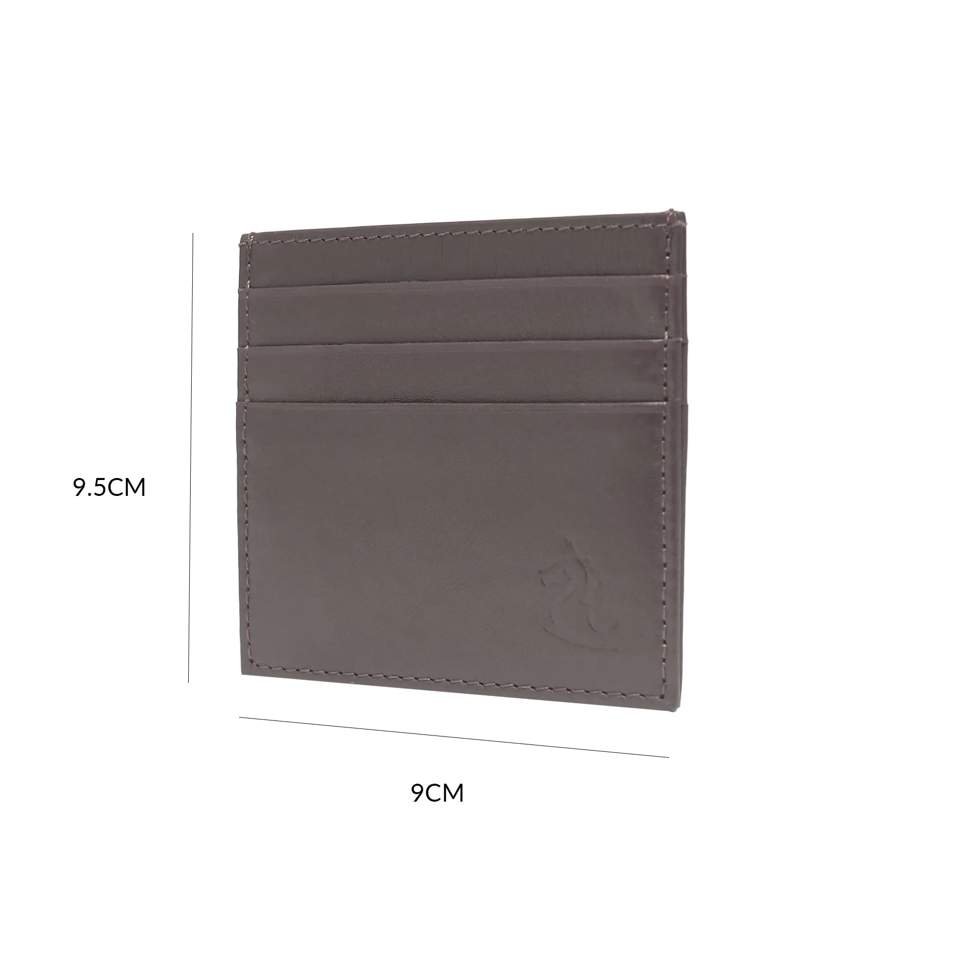 10079 Navy Leather Card Holder for Men and Women