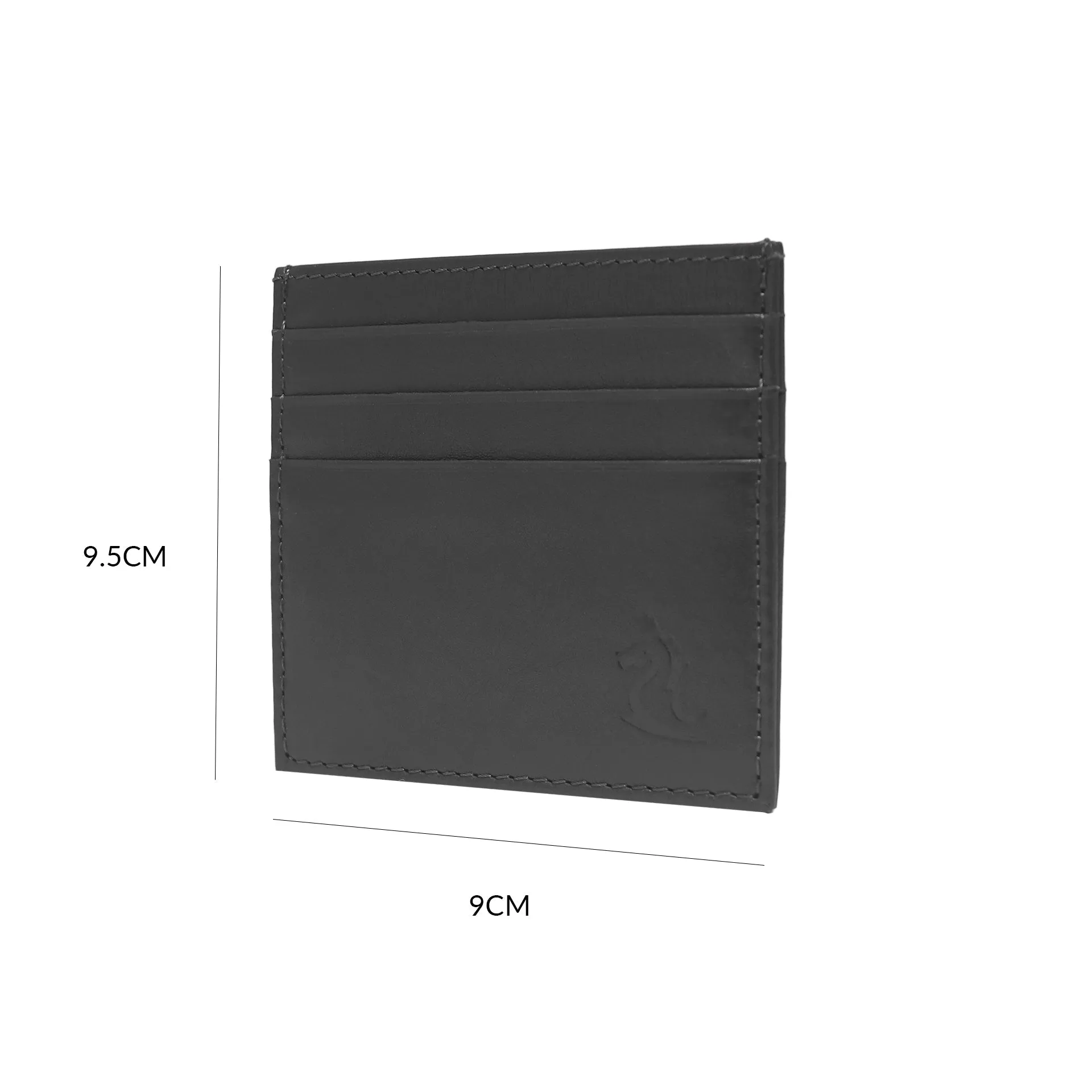 10079 Navy Leather Card Holder for Men and Women