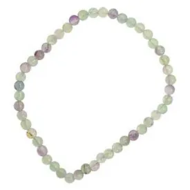 4mm Fluorite stretch bracelet