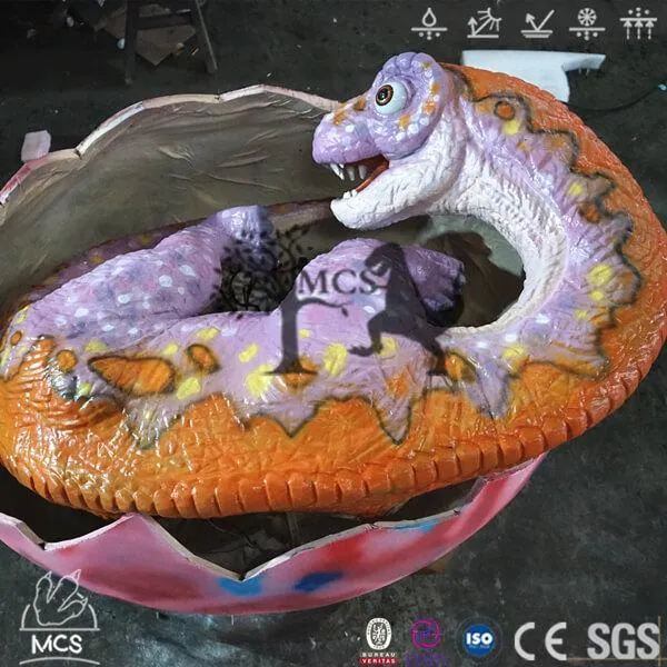 Animatronic Dinosaur Egg Hatching Mamenchisaurus Baby-BB055