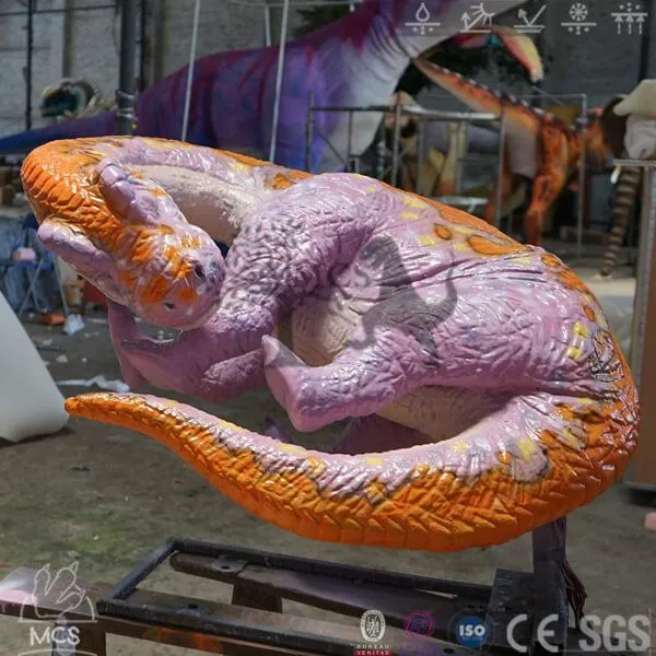 Animatronic Dinosaur Egg Hatching Mamenchisaurus Baby-BB055