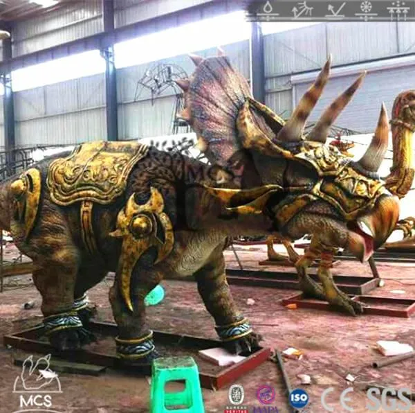 Armored Animatronic Dinosaur Dinosaur Warrior-OTD010