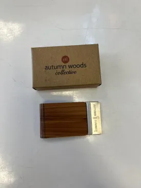 Autumn Woods Money Clip (Wood)
