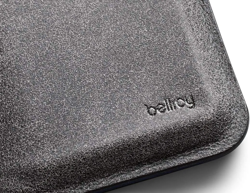 Bellroy Apex Slim Sleeve (Slim Bifold Leather Wallet, RFID Protected) - PepperBlue