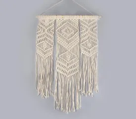 Boho Layered Macrame Wall Hanging