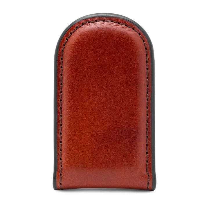 Bosca Dolce Leather Magnetic Money Clip