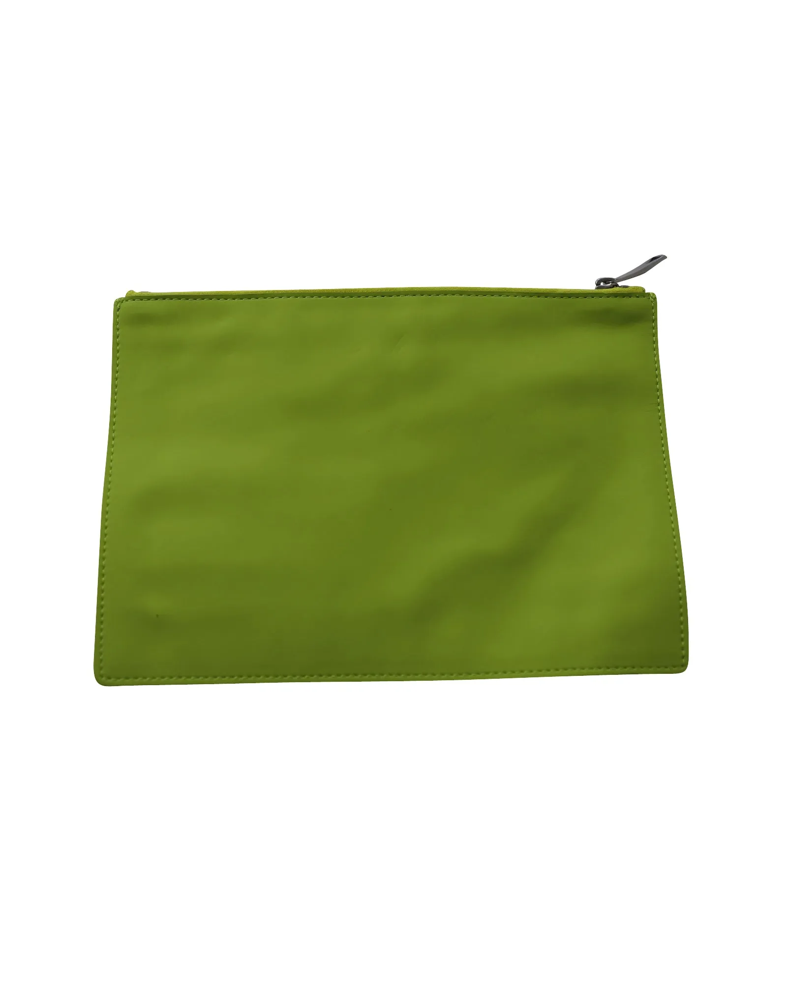 Bottega Veneta Point Macramé Tote in Chartreuse Rubber