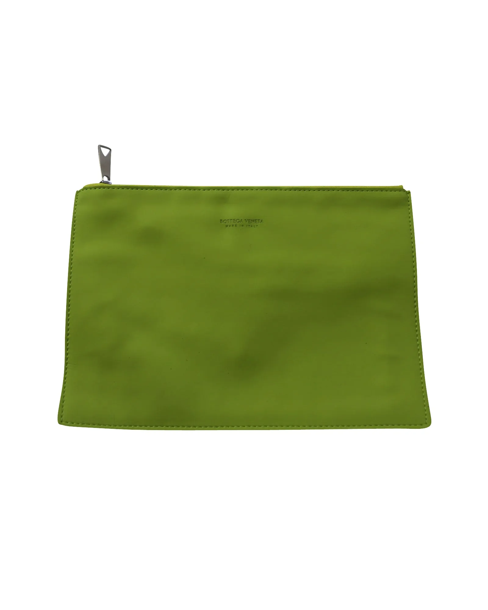 Bottega Veneta Point Macramé Tote in Chartreuse Rubber