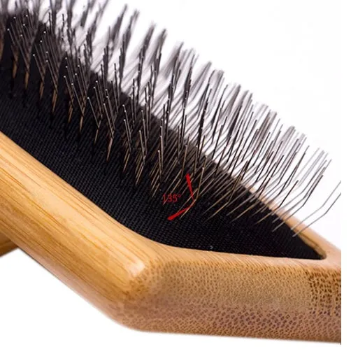 Brosse Macramé et tissage en Bambou et métal 3 tailles