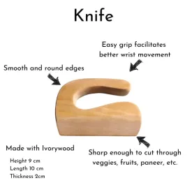 Child Safe Knife and Chopping Board