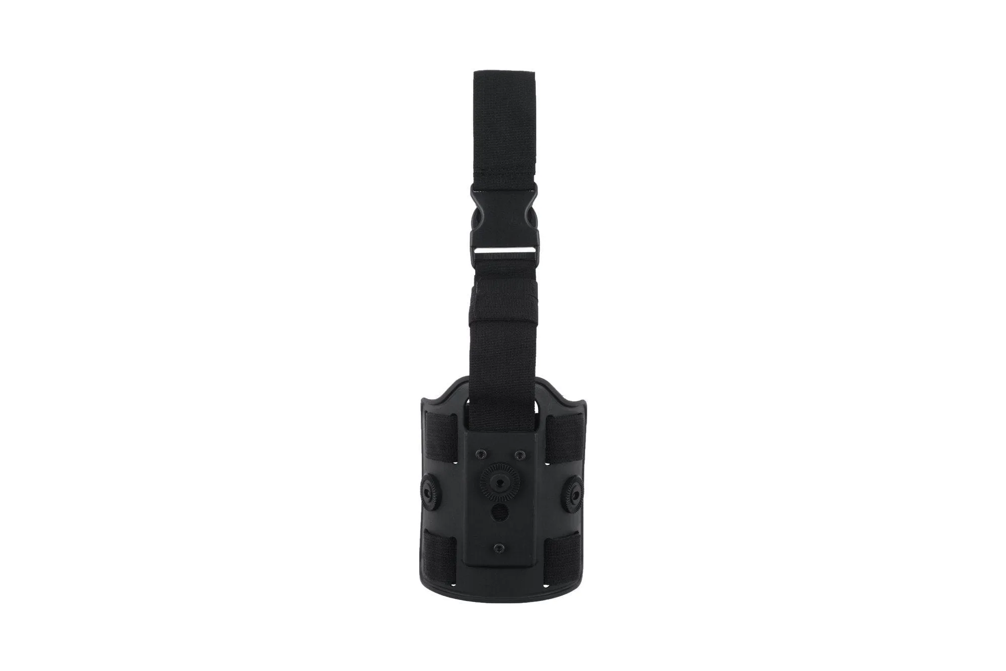 Compact drop leg panel - black