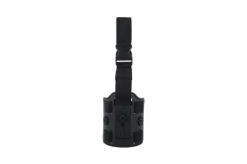 Compact drop leg panel - black