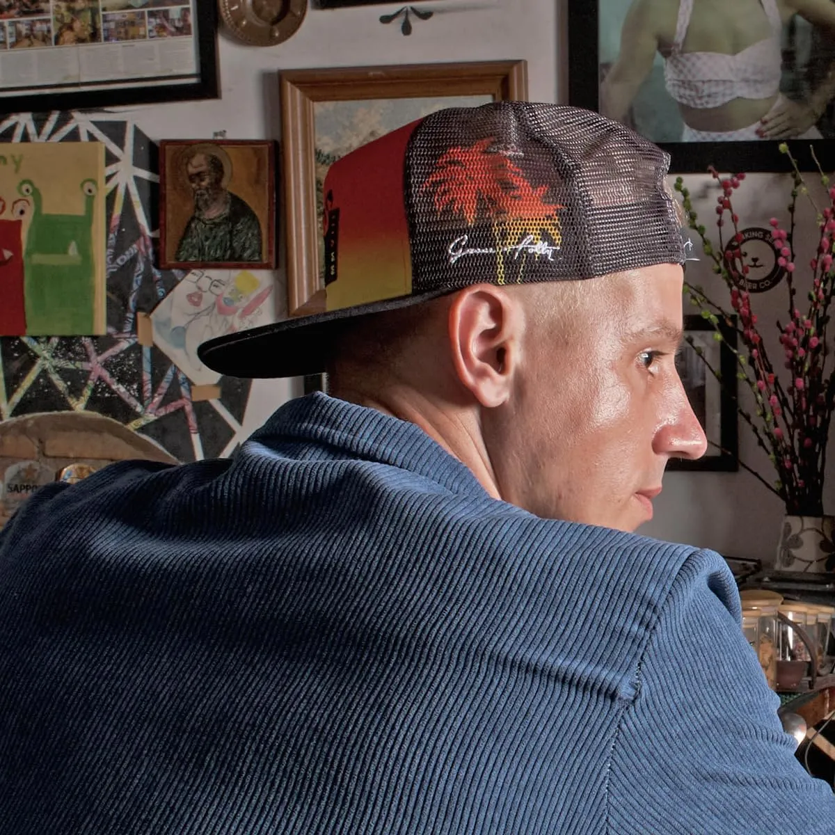 Grace Folly Trucker Hat for Men & Women. Snapback Mesh Caps
