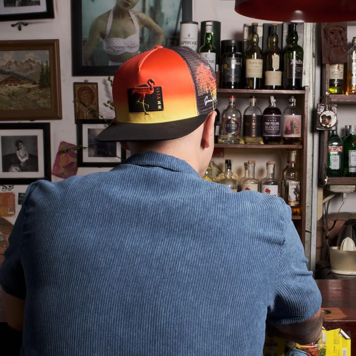 Grace Folly Trucker Hat for Men & Women. Snapback Mesh Caps