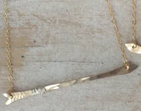 Handmade Arrow Necklace