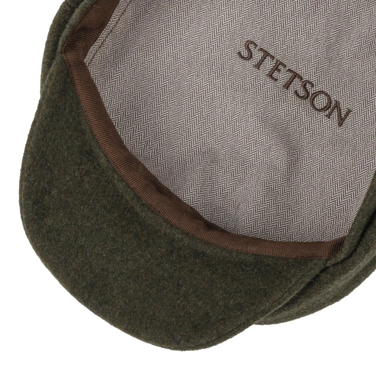 Hatteras Noir Newsboy cap by Stetson