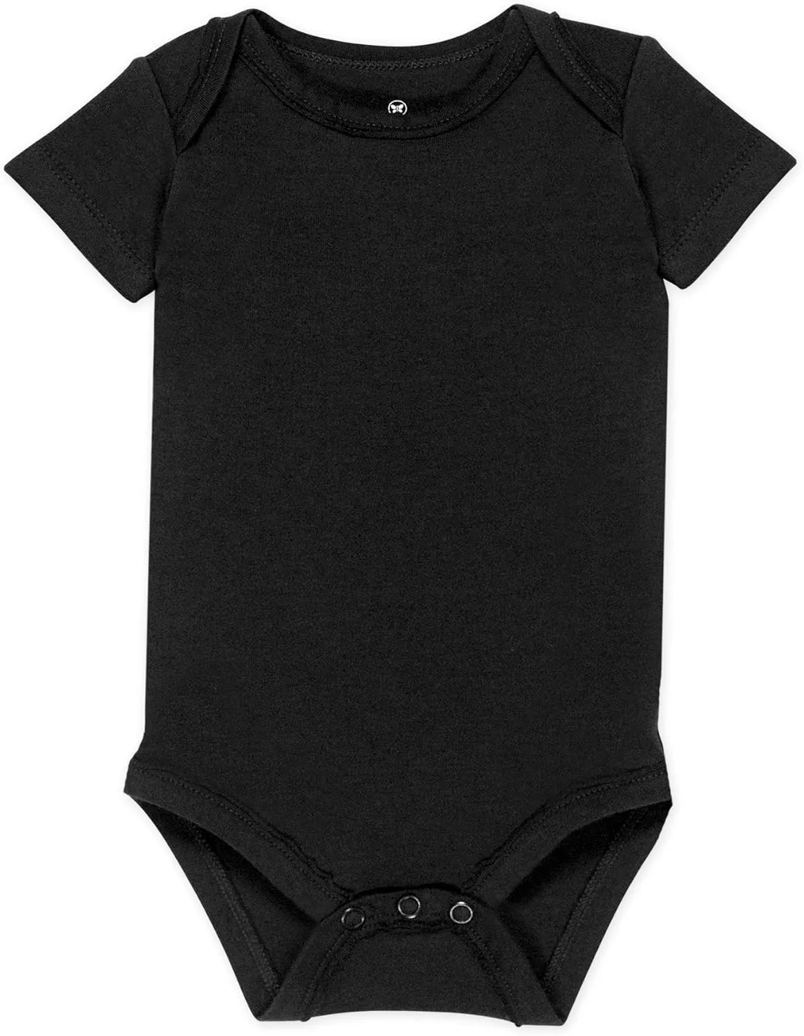 HonestBaby 5-pack Short Sleeve Bodysuits One-piece 100% Organic Cotton for Infant Baby Boys