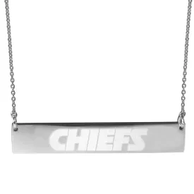 Kansas City Chiefs Bar Necklace