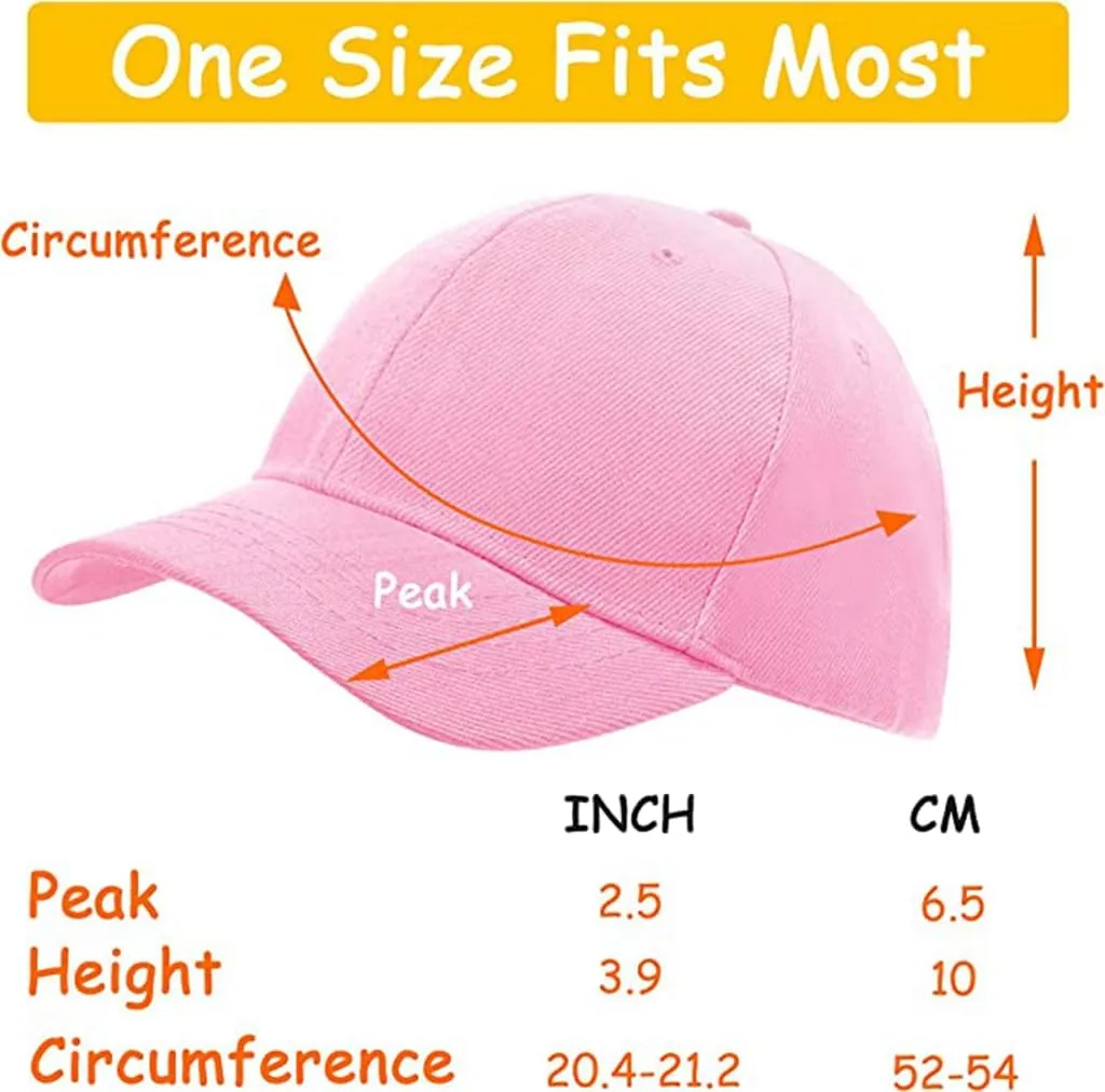 Kids Custom Hat Boys Baseball Cap with Picture Text Personalized Girls Sun-Hat Relaxed Adjustable Performance Cap for Gifts