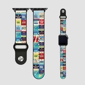 L Airports USA - Apple Watch Band