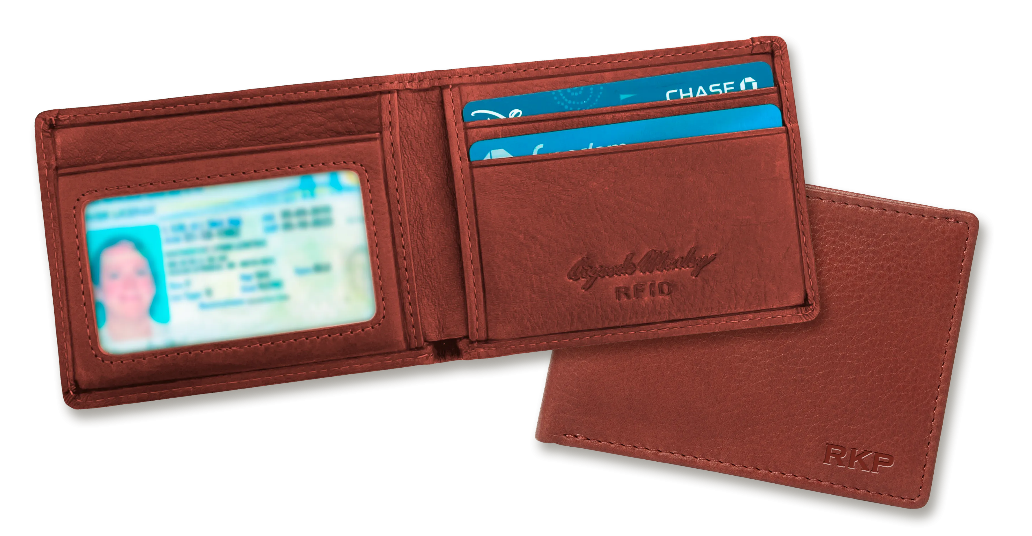 Leather Front-Pocket RFID Wallet