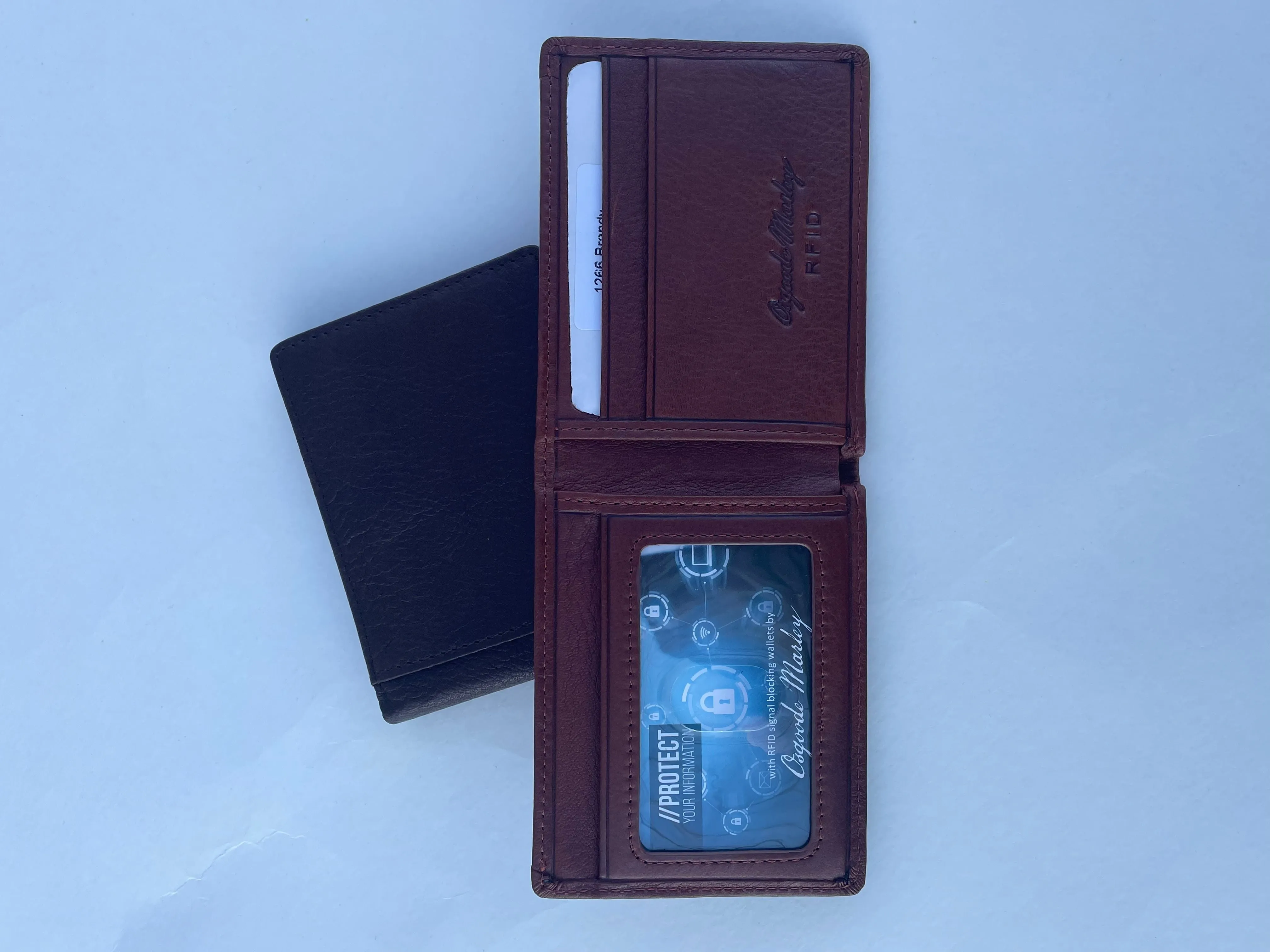 Leather Front-Pocket RFID Wallet