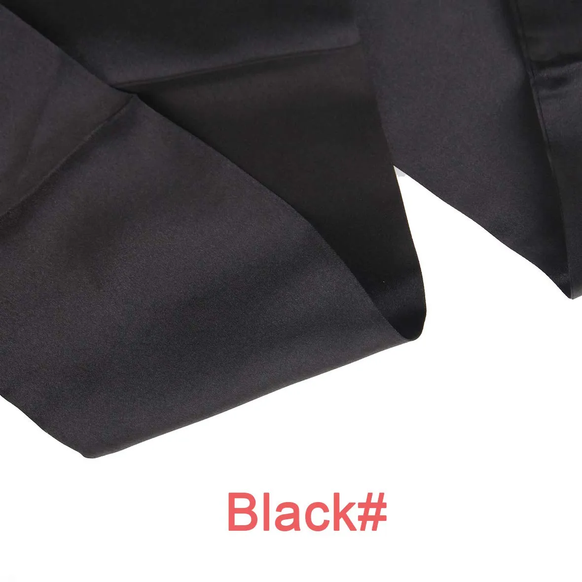 Leeven 2 Pcs Wig Grip Band Silky Satin Edge Scarves For Women Satin Wrapping Laying Scarf for Lace Wigs Non Slip Hair Wrap Headband For Makeup Facial Sport Yoga 4.5"x54" 1 pcs pink 1Pcs black