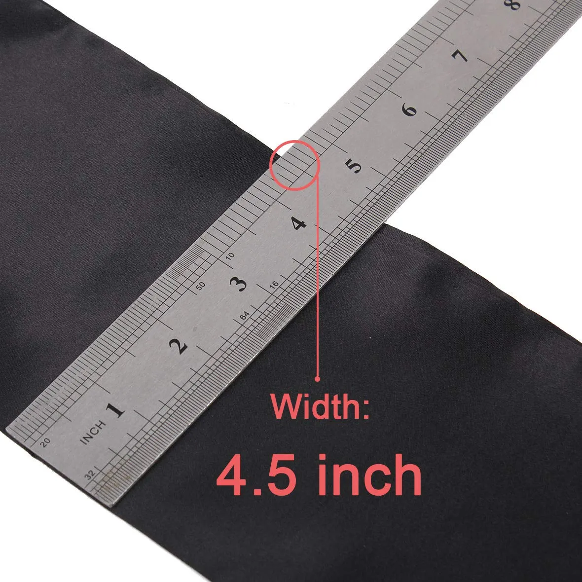 Leeven 2 Pcs Wig Grip Band Silky Satin Edge Scarves For Women Satin Wrapping Laying Scarf for Lace Wigs Non Slip Hair Wrap Headband For Makeup Facial Sport Yoga 4.5"x54" 1 pcs pink 1Pcs black