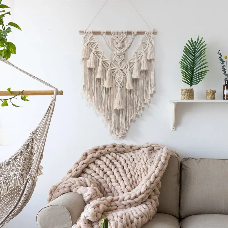 Macramé Wall Hanging Tapestry