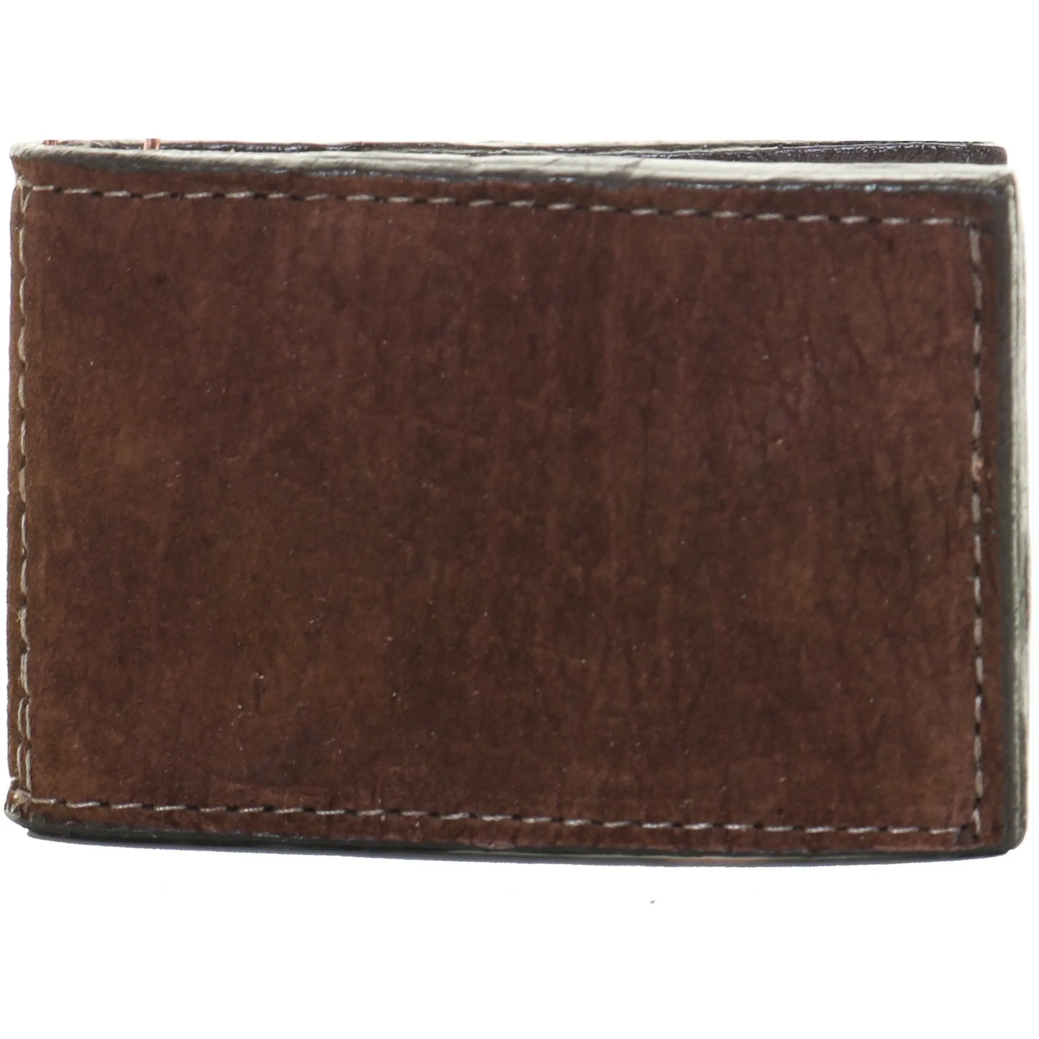 MC119 - Chocolate Genuine Hippo Money Clip