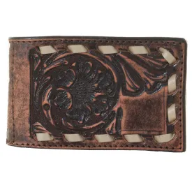 MC81C - Vintage Hand-Tooled Money Clip