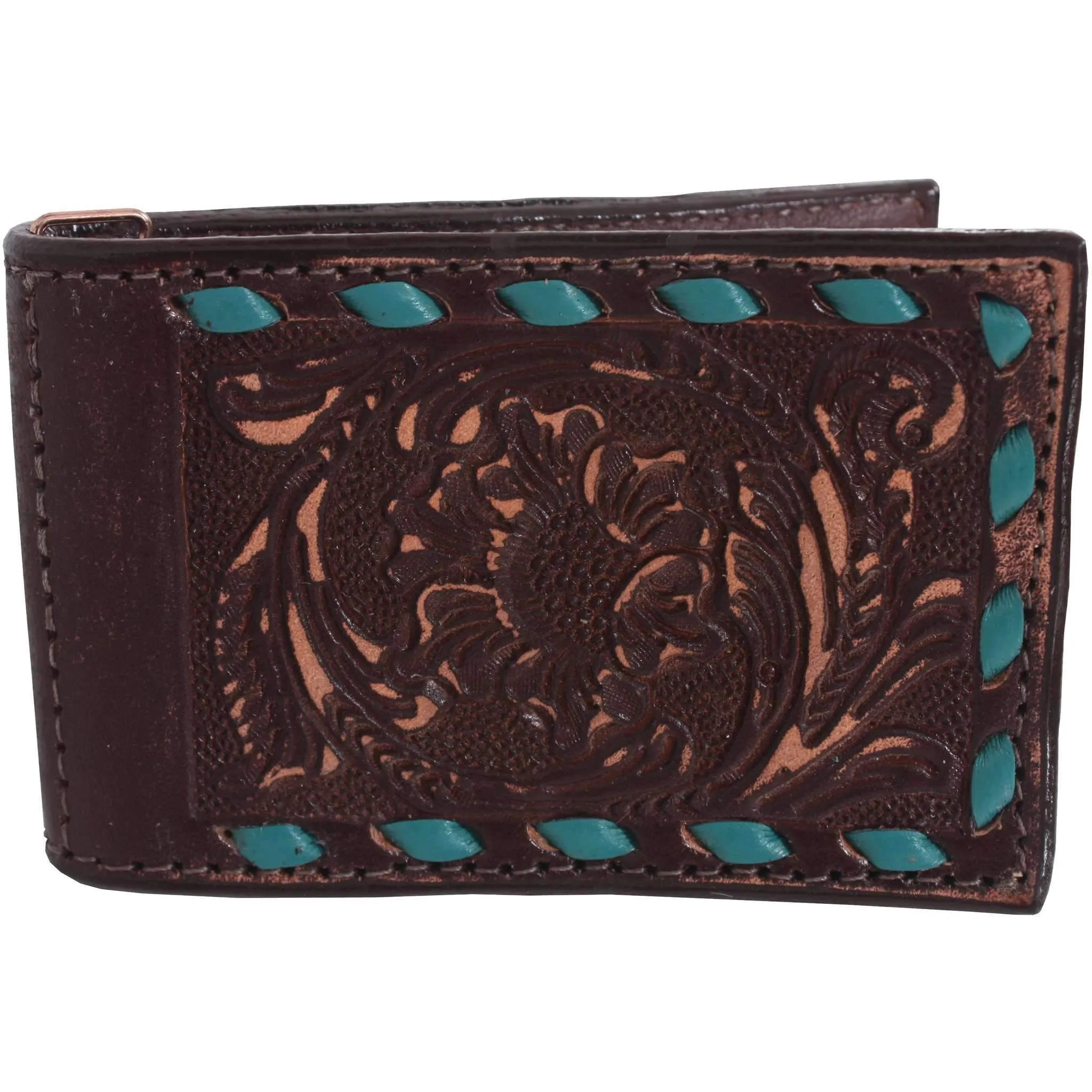 MC82 - Vintage Hand-Tooled Money Clip