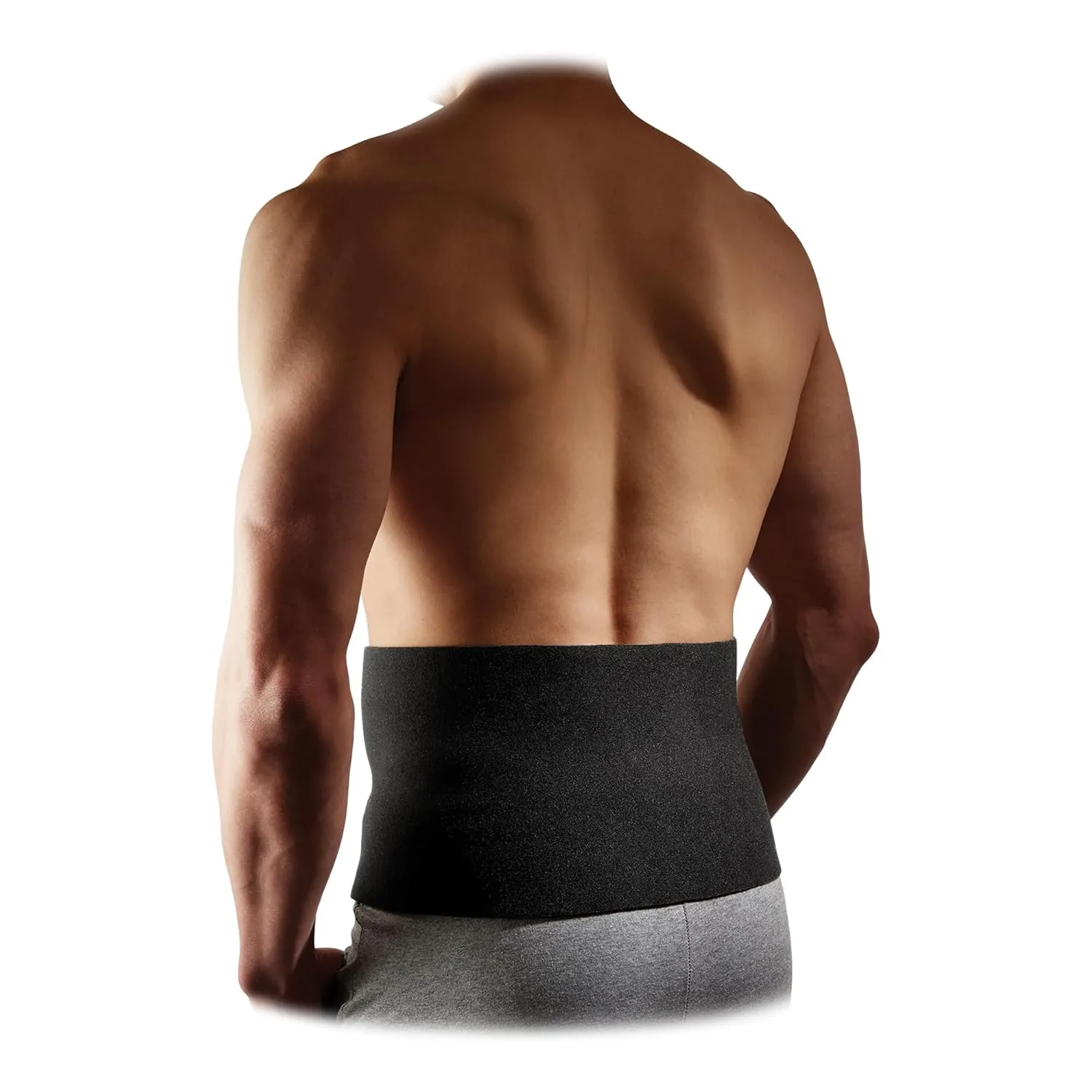 McDavid Sweat Band & Waist Trimmer Belt for Men, Back Support, Improves Posture During Workouts, Waist Trainer For Men