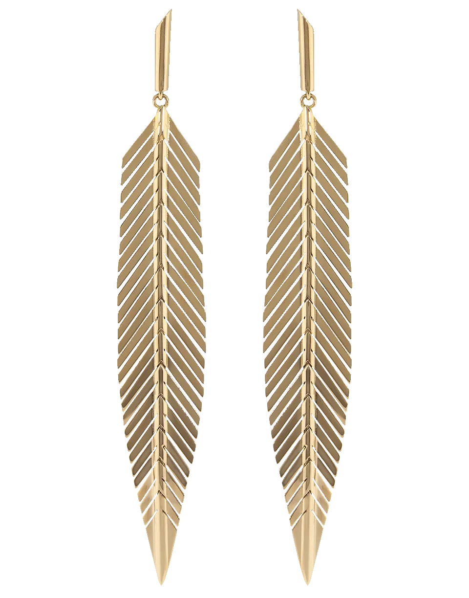 Medium Feather Earrings