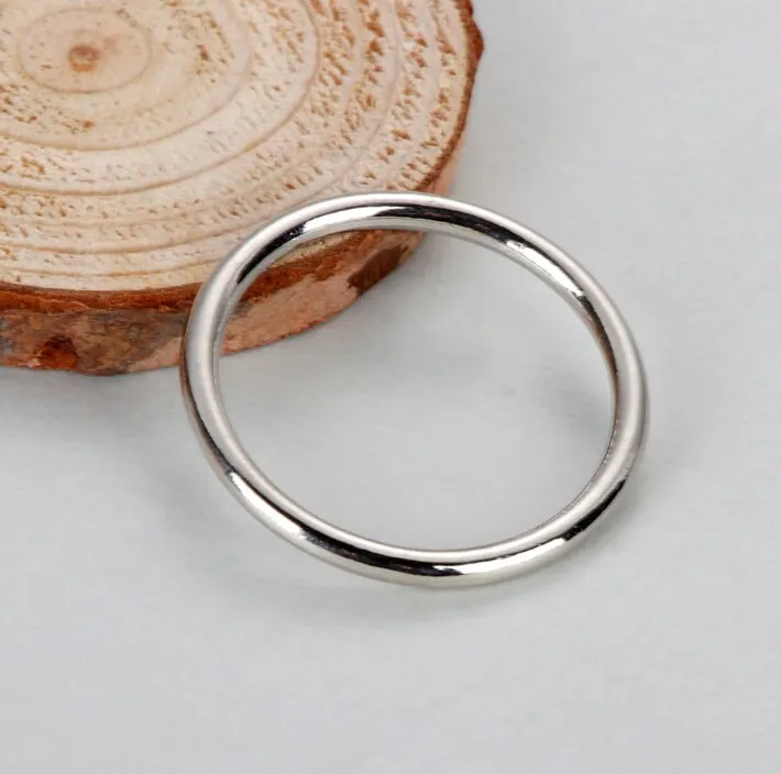 Metal O-Rings - Welded Metal Loops – Round Formed Rings – Gold Silver Macramé and Crafting Loop – Heavy Duty Multiple Sizes - Circle Buckle
