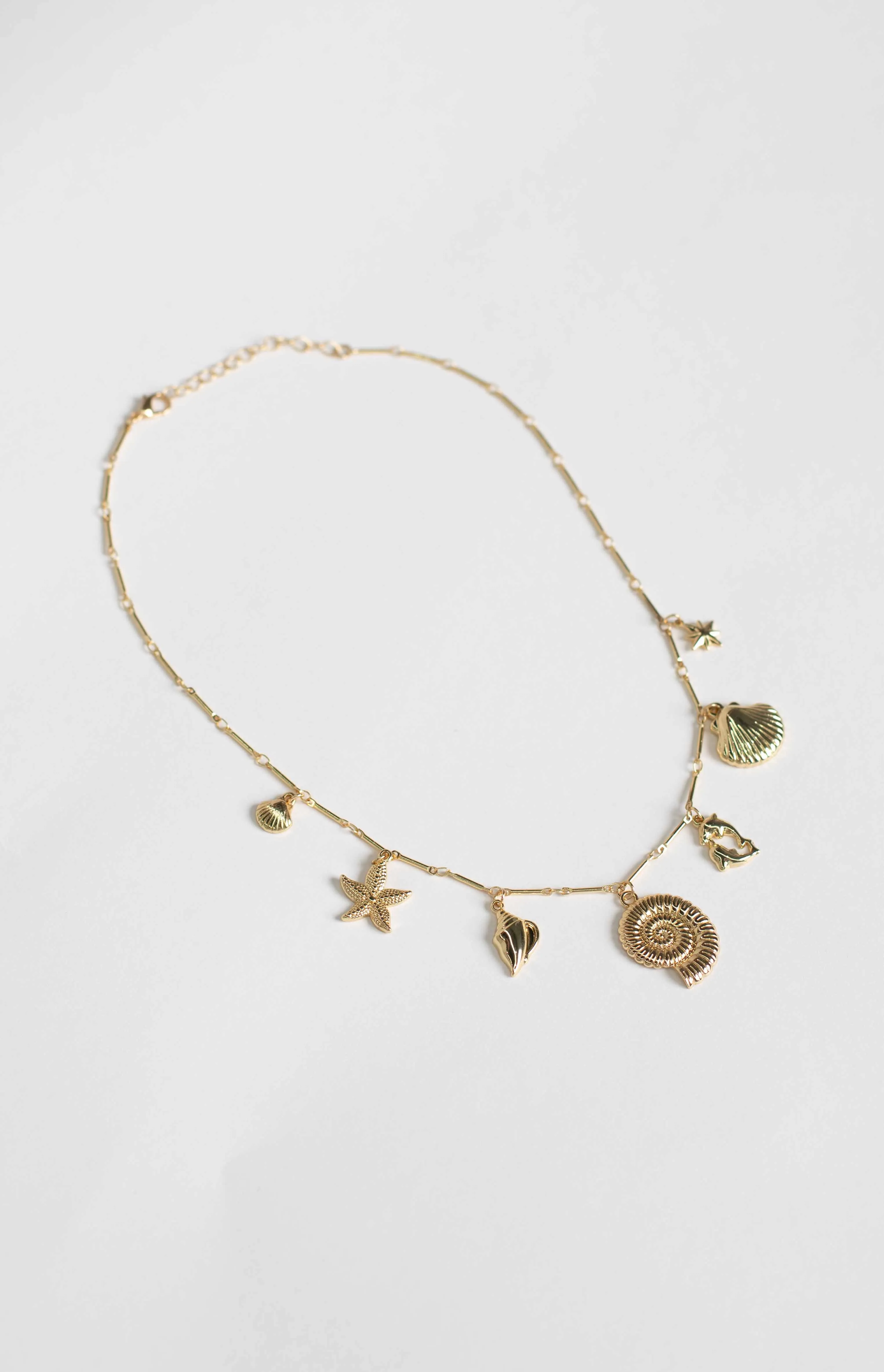 Myra Gold Pendant Necklace