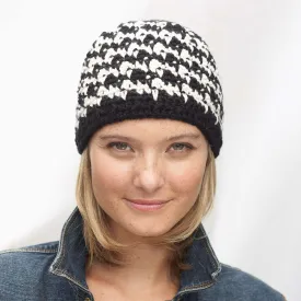 Patons Crochet Houndstooth Hat