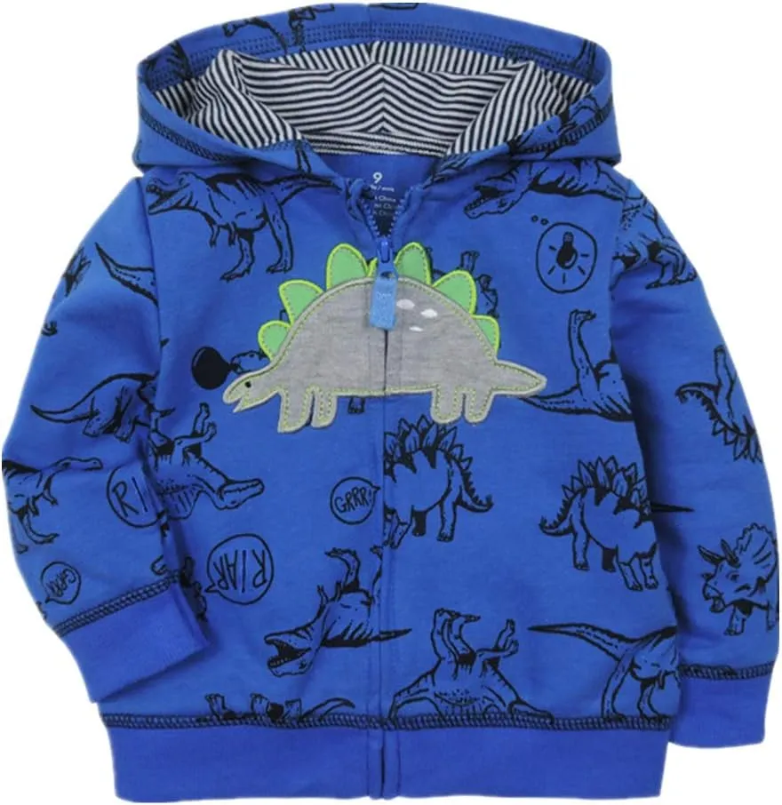 Popshion Toddler Boys Sweatshirt Cotton Lightweight Kids Winter Warm Sweater Crewneck Pullover Tops