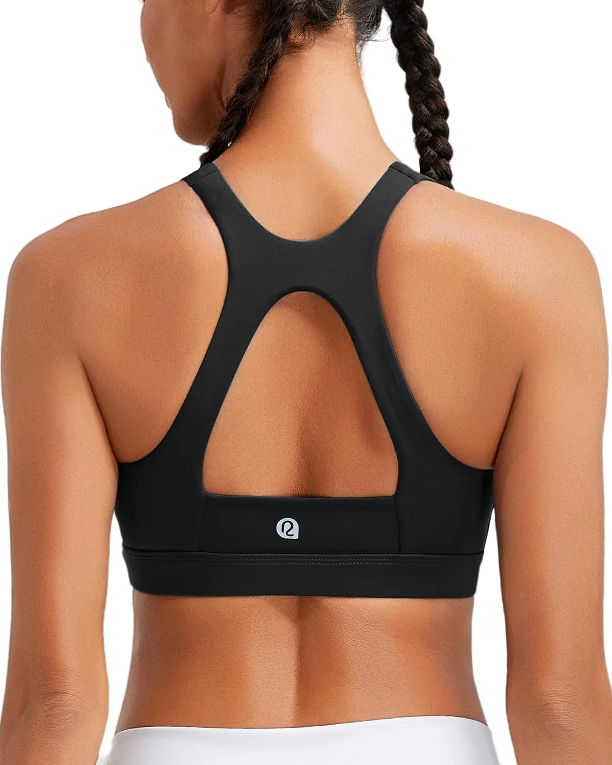 RUNNING GIRL Sports Bras for Women High Support,Racerback Molded Cup High Impact Sports Bra Workout Yoga Bra