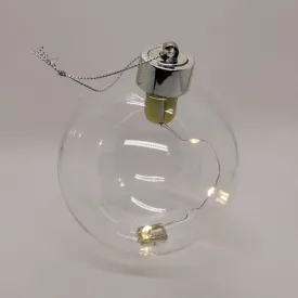Sfera di vetro con LED - Ø 10 cm