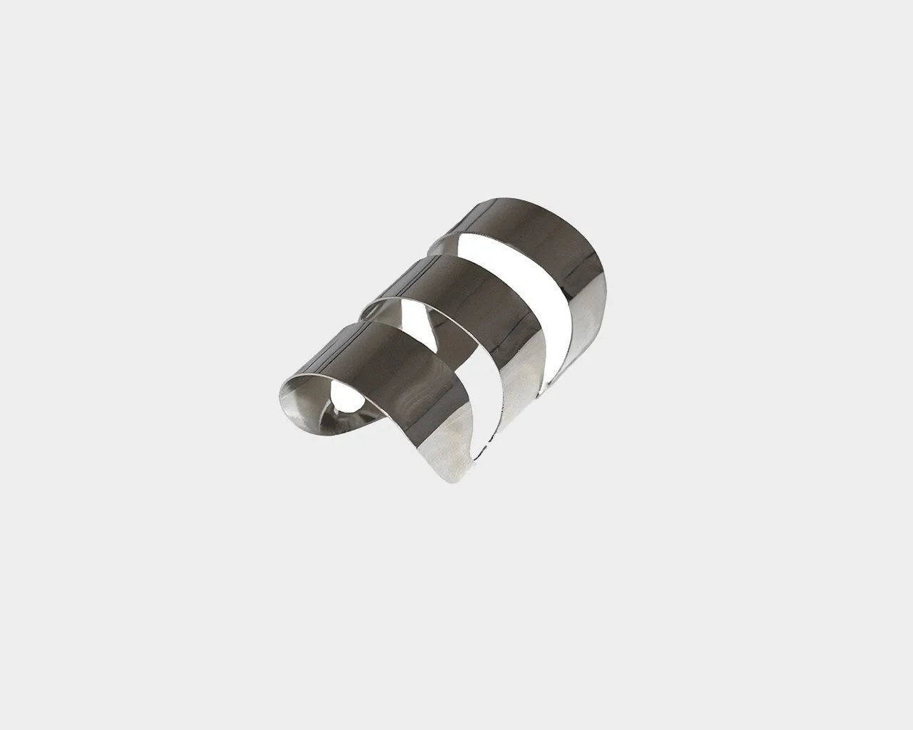 Silver Spiral Cuff - The Milan
