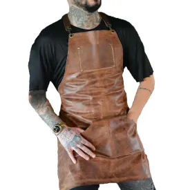 Sleek Professional Bar Leather Apron