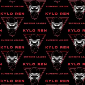 Star Wars - Supreme Leader Kylo Ren - Fleece - 1/2 Metre