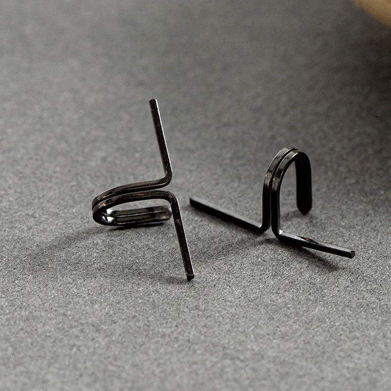 Sterling Silver Cross-Border Ear Clips ( 1 Pair )