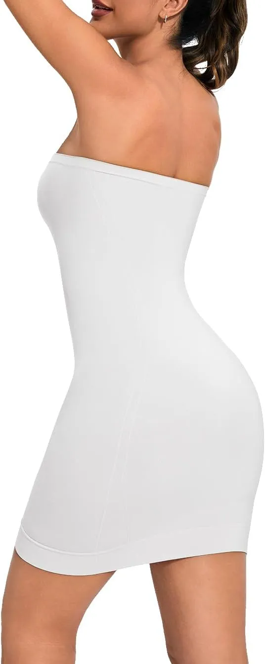 Strapless Shapewear for Women Full Slip shapewear dress Tummy Control slip for women under dress