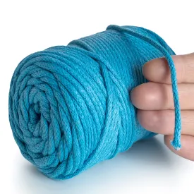 Turquoise Blue Macramé Cord 4mm 85m