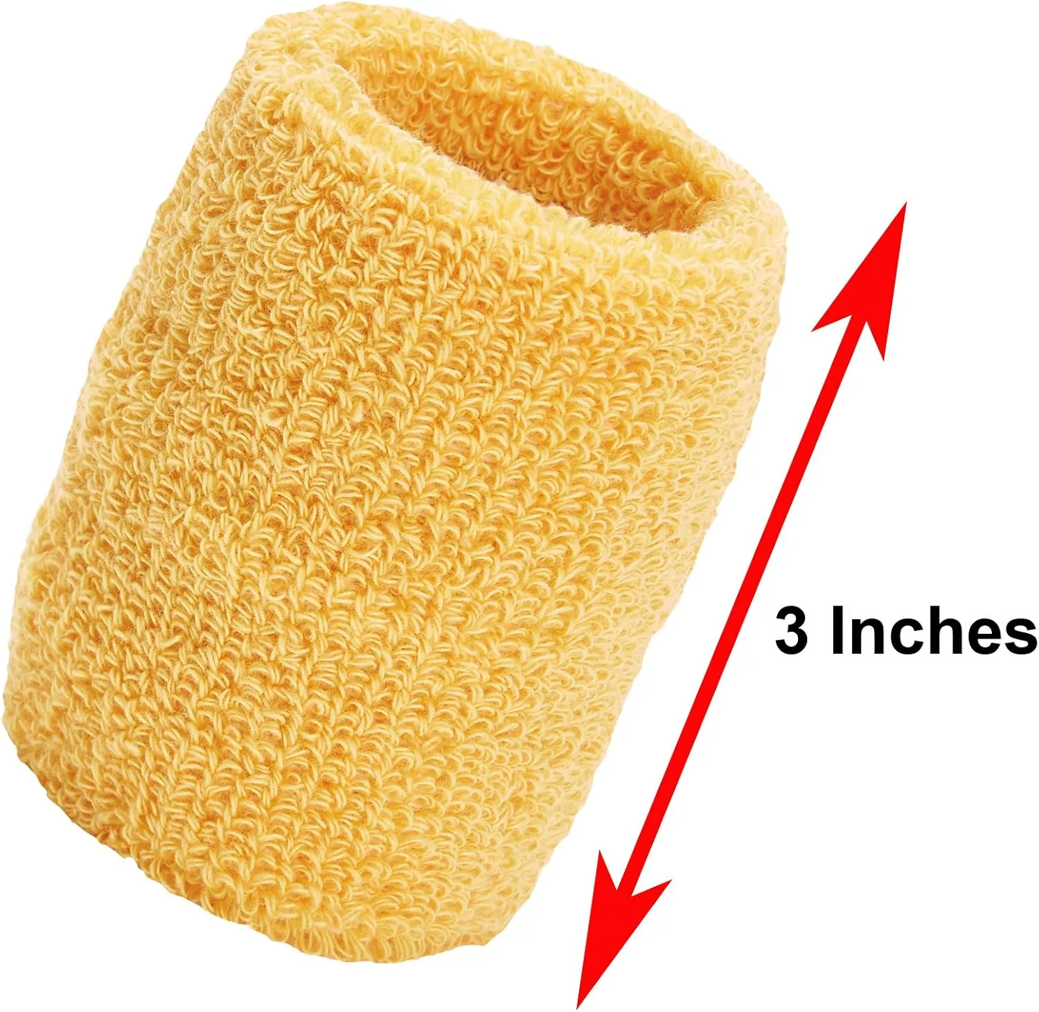 Unique Sports Wristbands / Sweatbands Pack of 12 (6 pair)