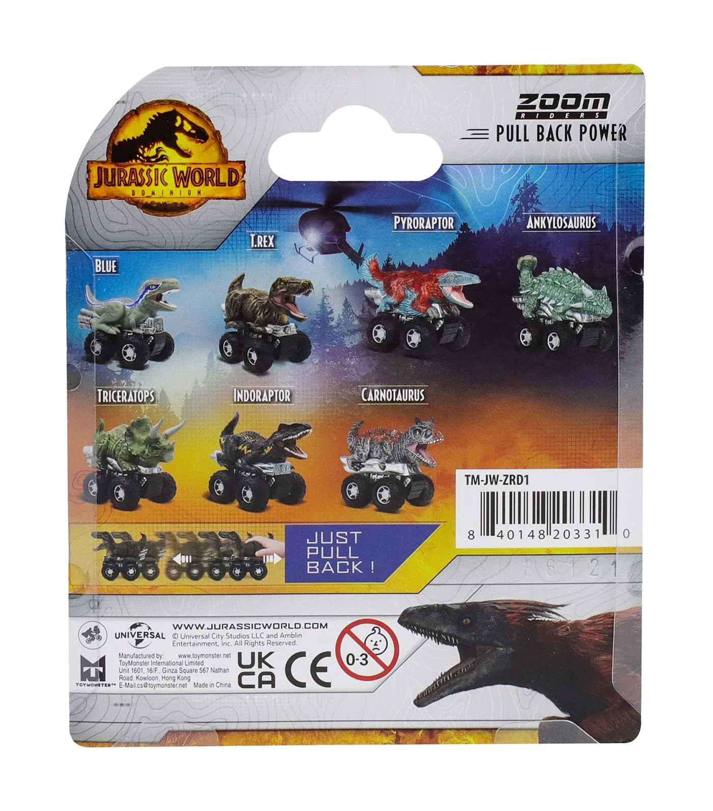 Zoom Riders Dominion - Ankylosaurus